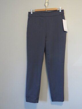 Ministry of Supply Women's Kinetic Pull-On Pants Blue Sz 6 NWT